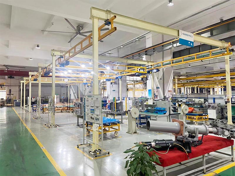 KBK起重機在中車制動裝配生產線的應用